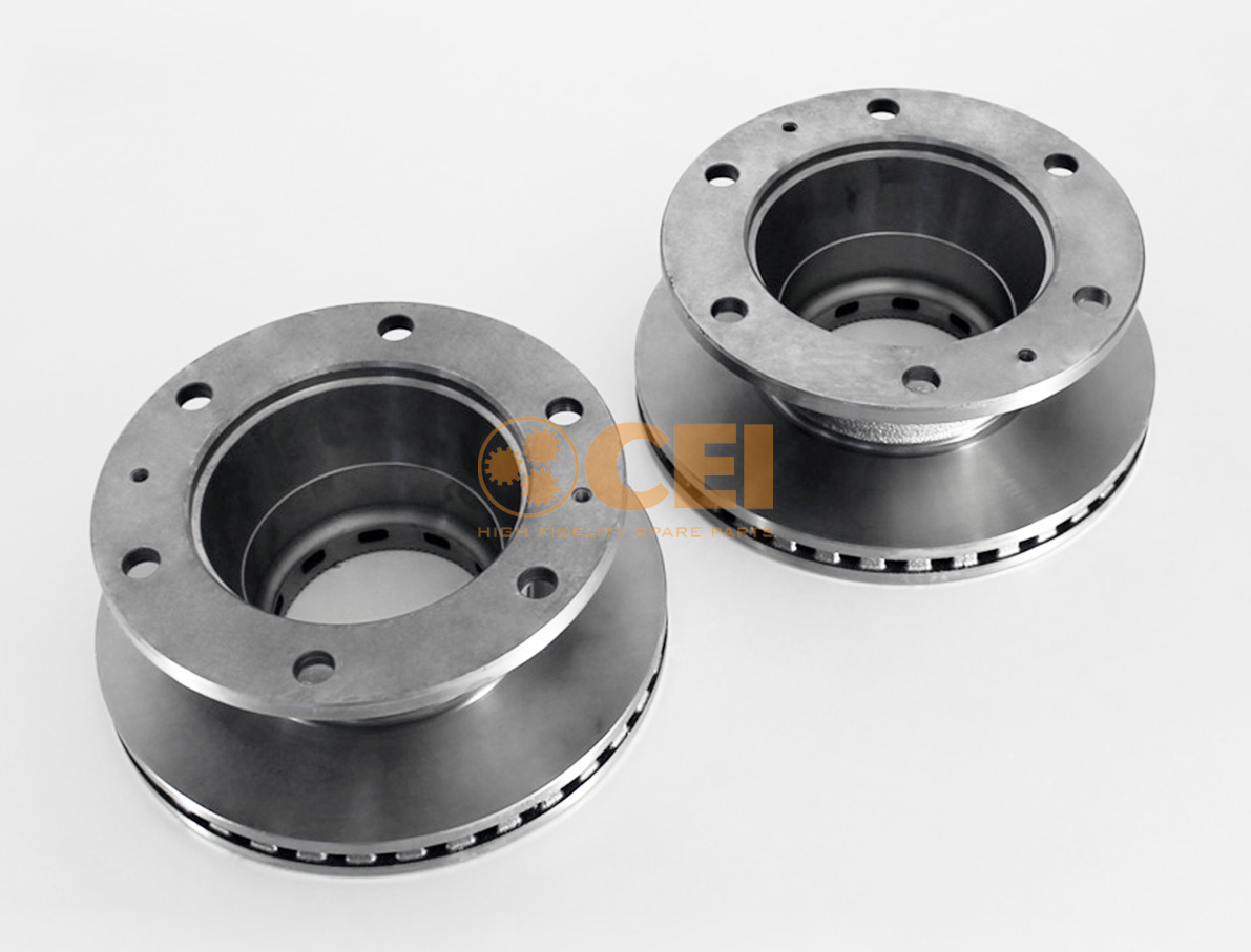 Brake discs pair CEI no. 215.181