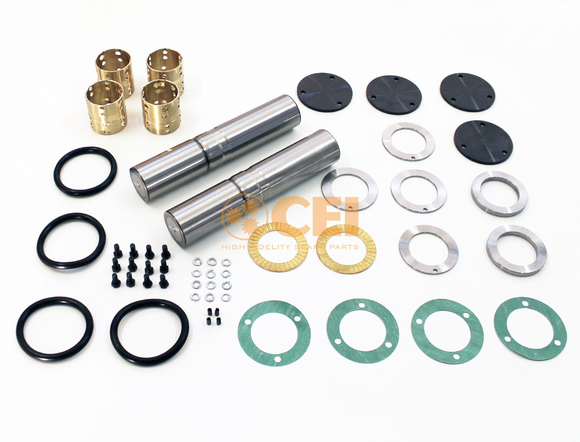 King pins set (for two wheels) CEI no. 230.142